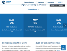 Tablet Screenshot of conroeisd.net