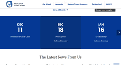Desktop Screenshot of anderson.conroeisd.net
