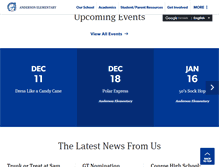 Tablet Screenshot of anderson.conroeisd.net