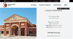 Desktop Screenshot of irons.conroeisd.net